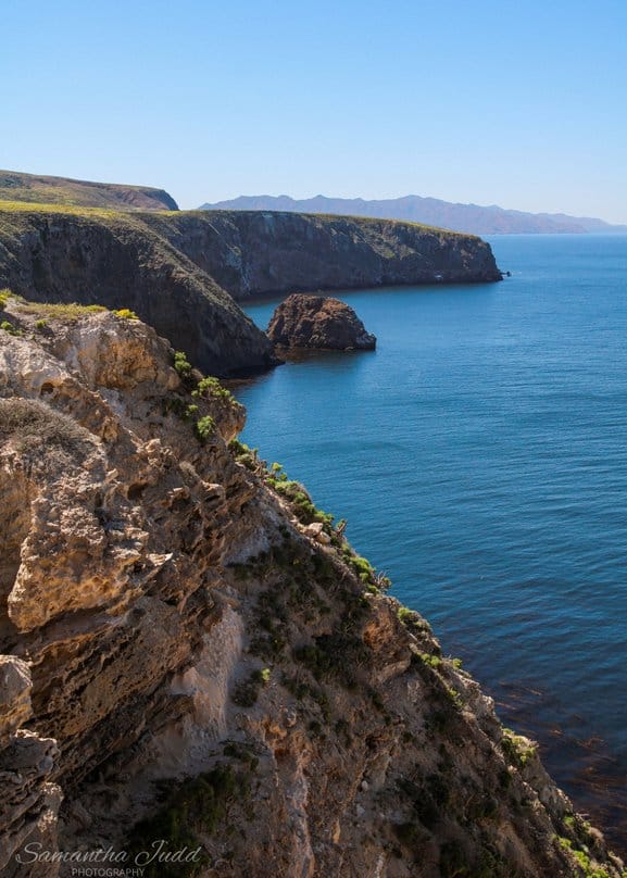 Hiking at Santa Cruz Island at Channel Islands National Park