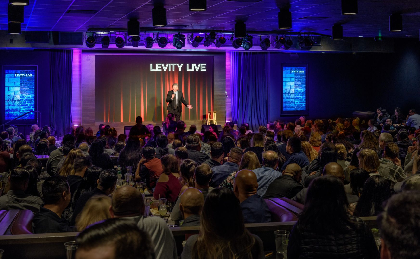 Good Vibes and Good Laughs at Levity Live Comedy Club in Oxnard.