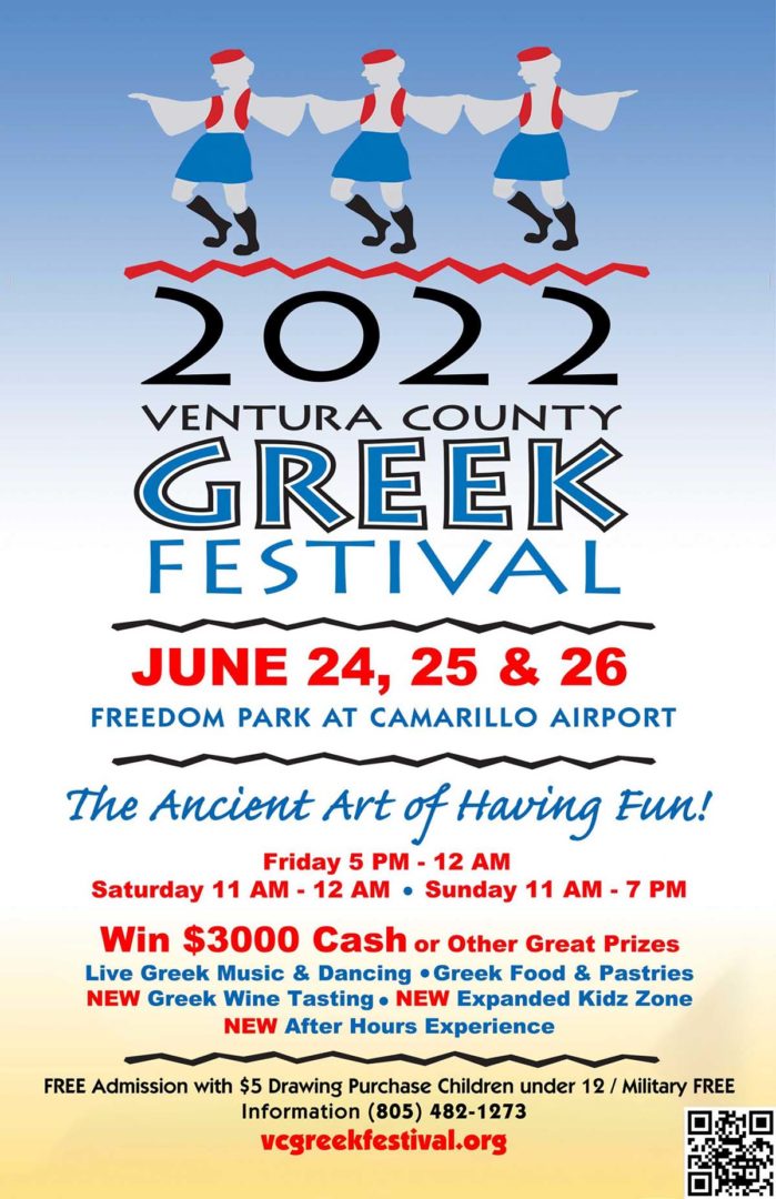 Ventura County Greek Festival Flier