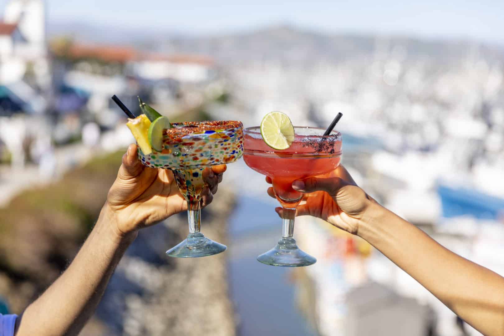 Restaurants at Ventura Harbor Village.