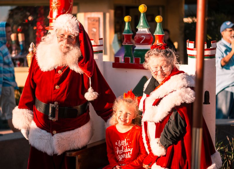 Santa Clause at Ventura Harbor