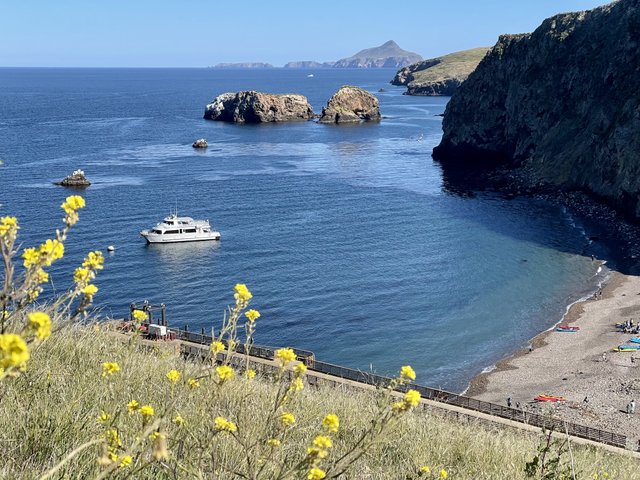 Channel Islands National Park. One of the best Spring break destinations for families in California.