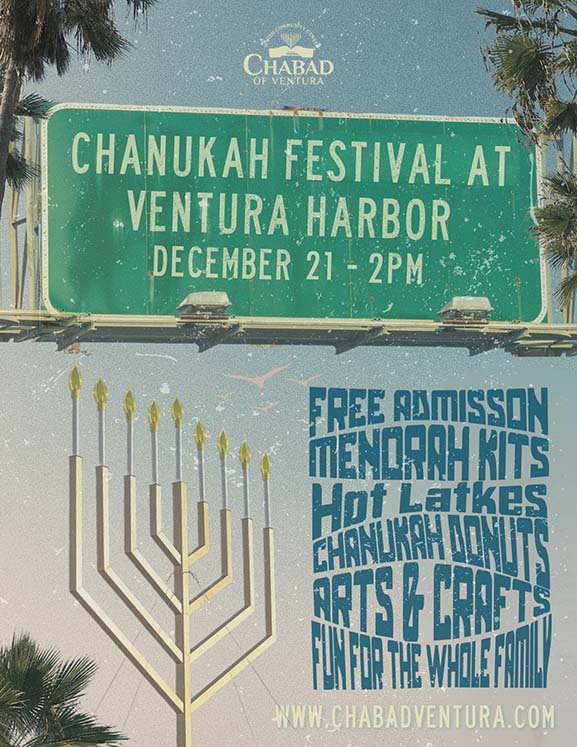 Light up the Harbor, Chanukah Festival, Ventura Harbor