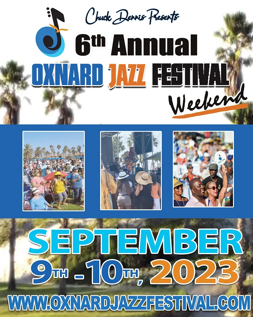 2023 Oxnard Jazz Festival Flier