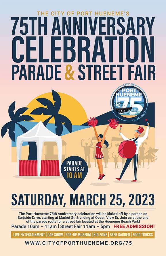 The City of Port Hueneme's 75th Anniversary Celebration & Street Fair