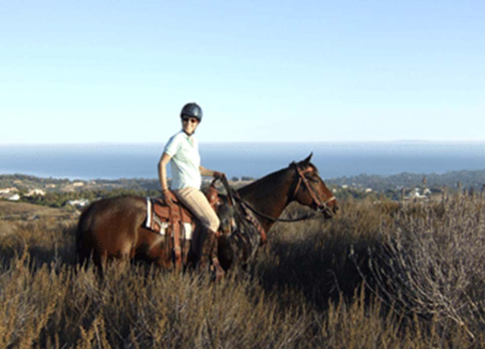 Horseback Riding at Santa Monica Mountains National Recreation Area. 