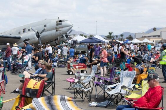 Bring a lawn chair when visiting the Wings Over Camarillo Air Show.