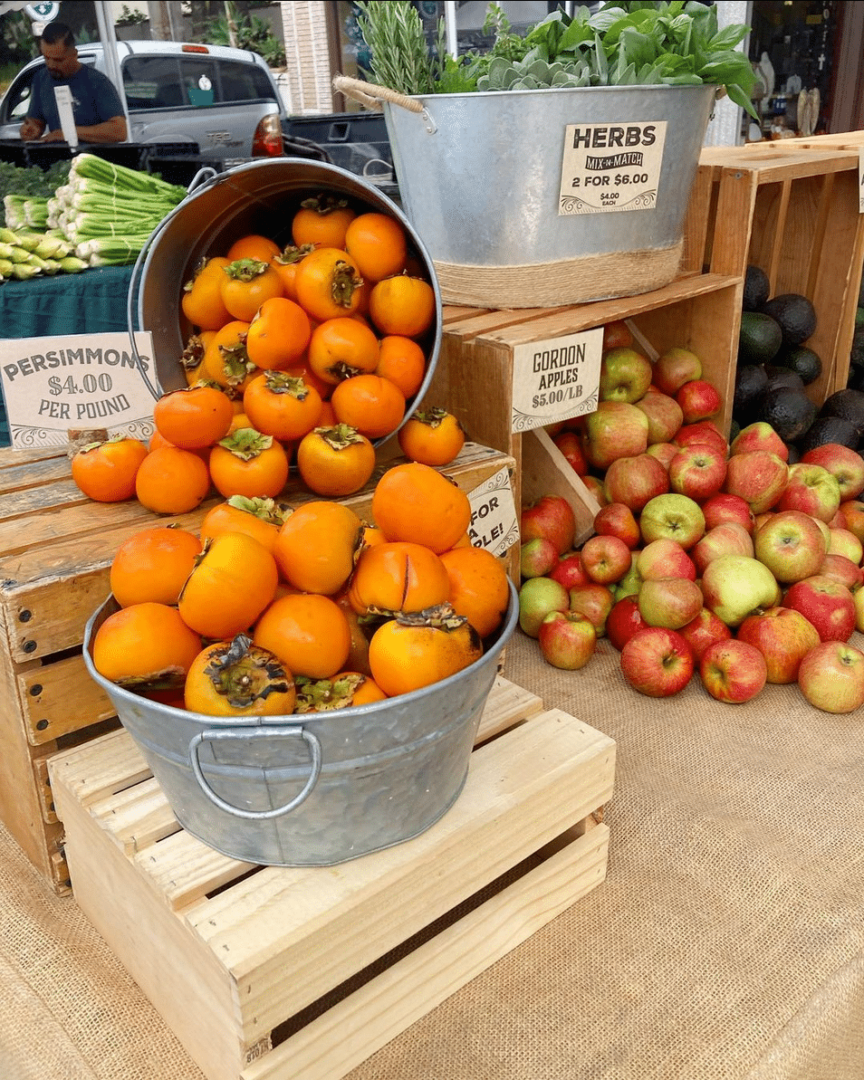 Sustainable Travel Tip: Visit a farmer's market.