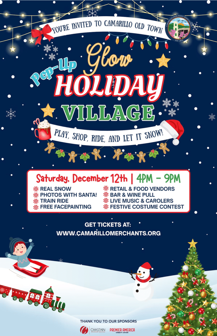 Camarillo Old Town Glow Holiday Village