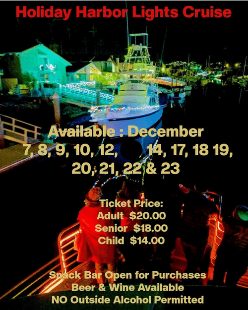 December Ventura Harbor Holiday Lights Cruises