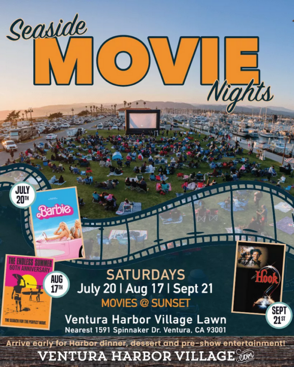 Seaside Movie Nights at Ventura Harbor Village - Hook.