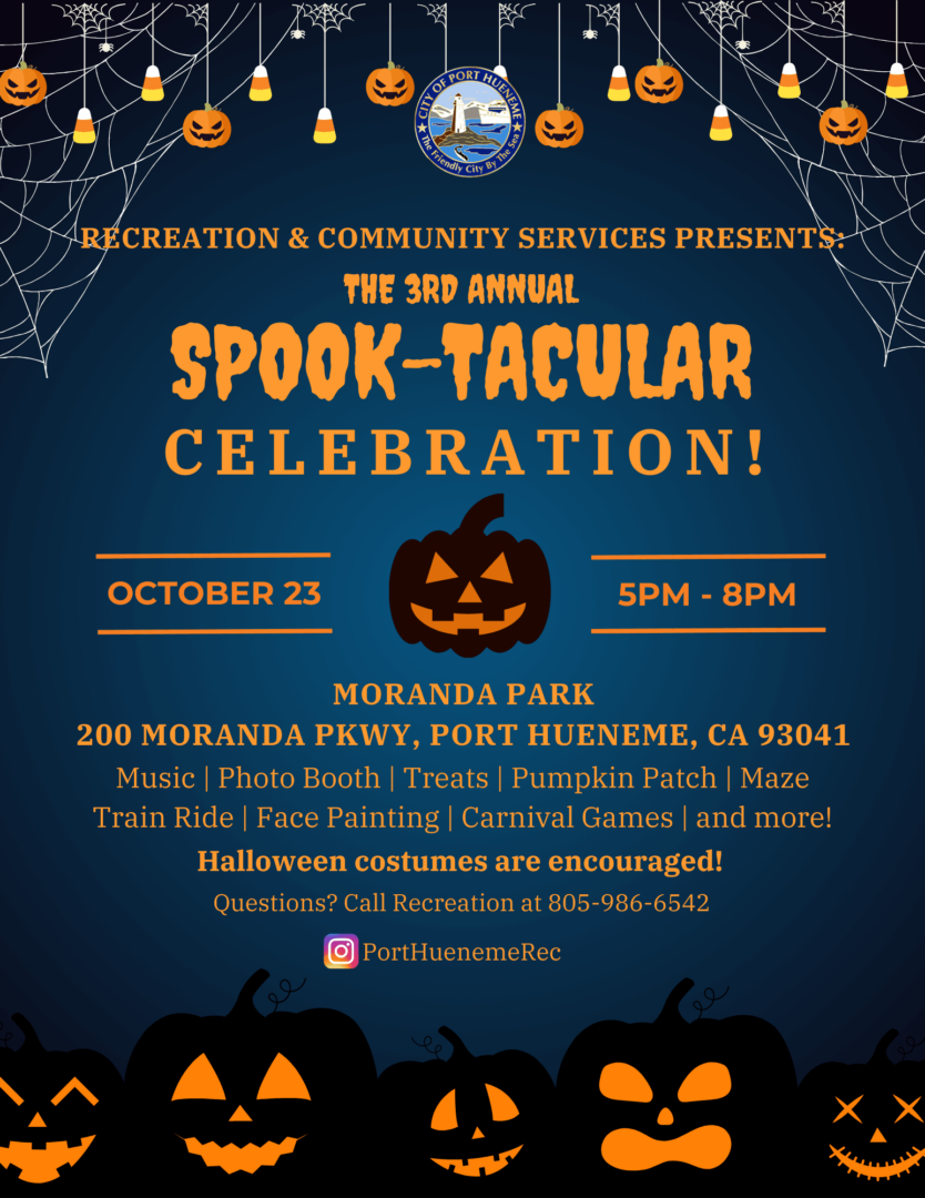 Port Hueneme 3rd Annual Spook-Tacular celebration