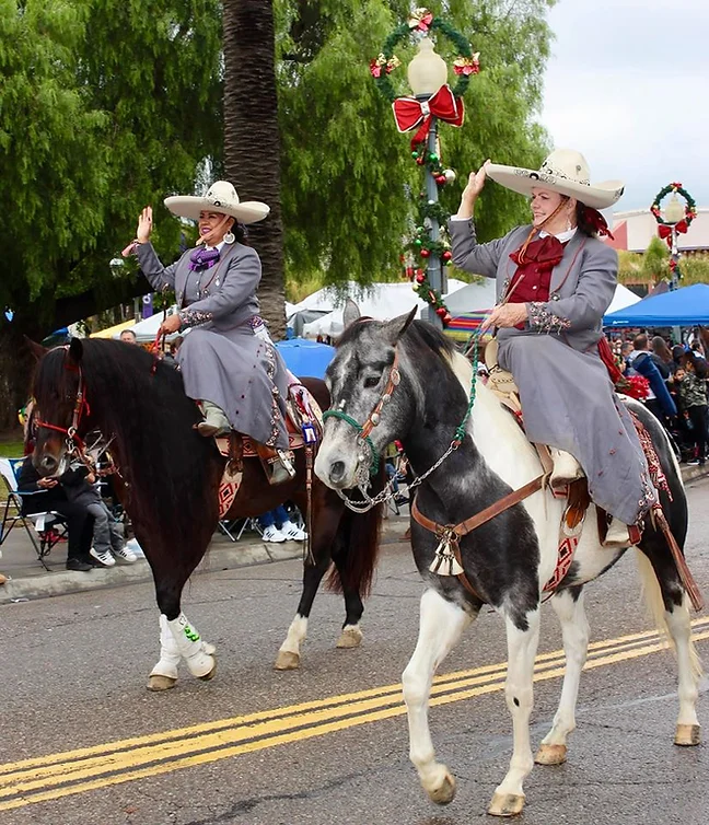 Christmas Parade in Downtown Oxnard California