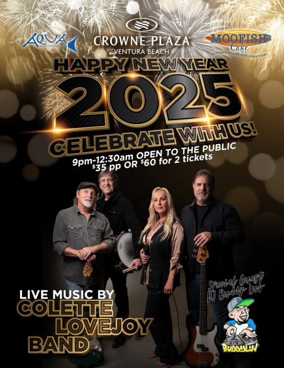 Collette Lovejoy Band New Year's Eve Party at Crown Plaza in Ventura California.