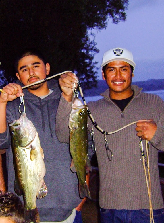 Fishing lake casitas