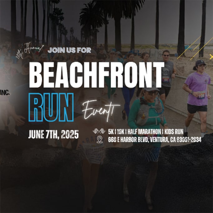 15th Annual Beachfront Run in Ventura California