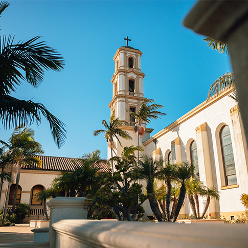 Historic architecture of the St Mary Magdalen Chapel in Camarillo Old town highlights the city's rich heritage.