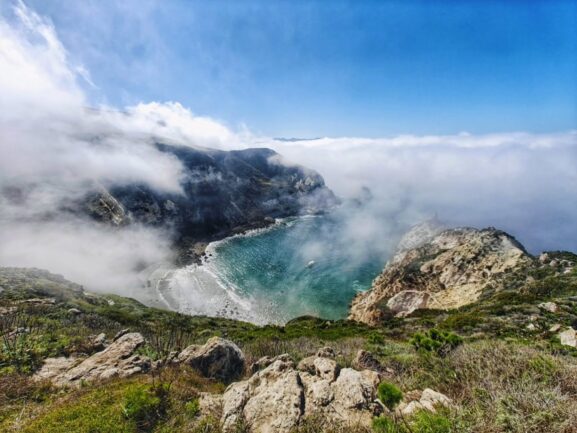 Marine Layer over the Channel Islands
