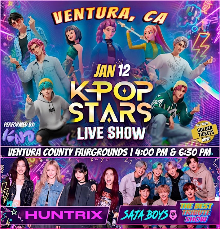 K POP Stars live in Ventura