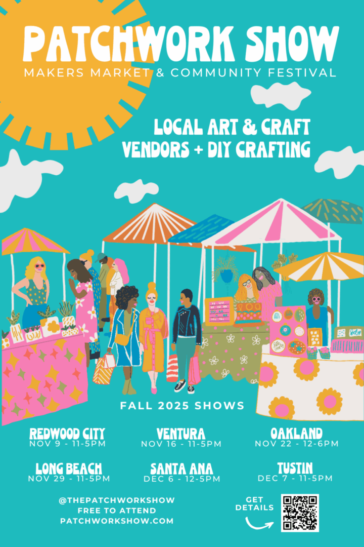 Patchwork Show Ventura event poster November 16, 2025