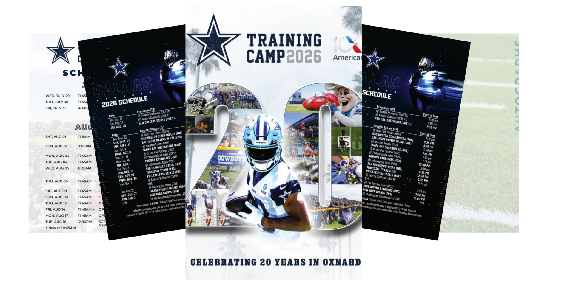 Cowboys Training Camp 2026 Official Program and Guide