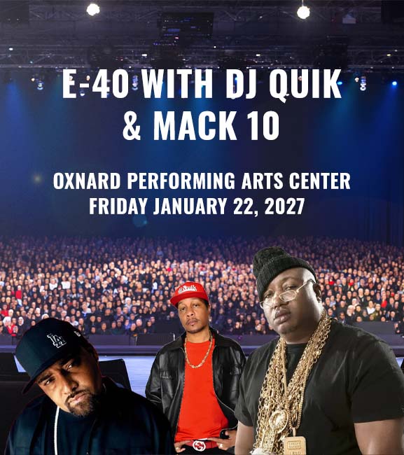 E-40, Mack 10, and DJ Quik in Concert in Oxnard