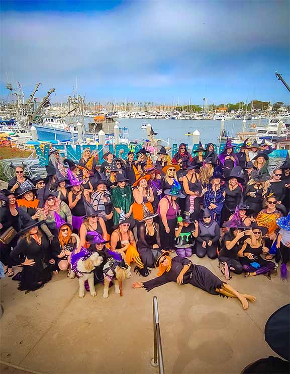 Witches Paddle at Ventura Harbor in Ventura California